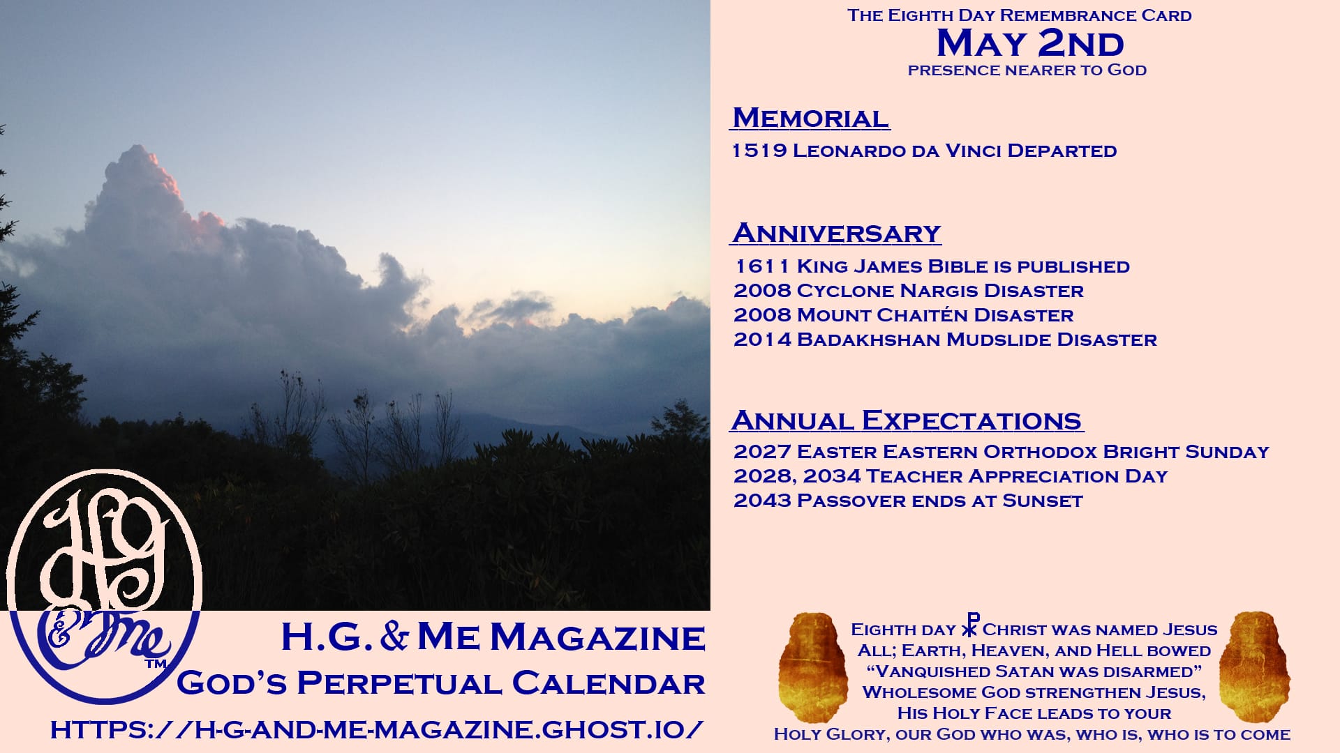 May 2nd