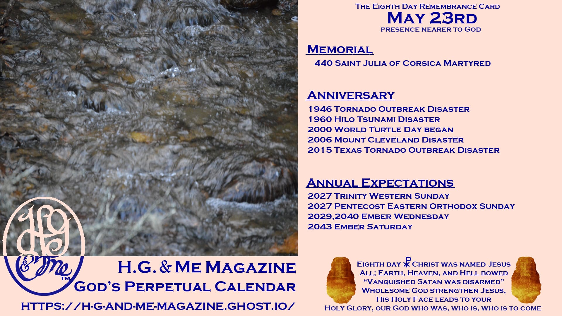 May 23rd