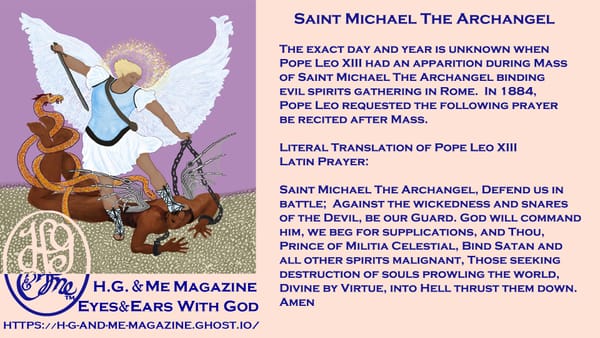 Saint Michael The Archangel