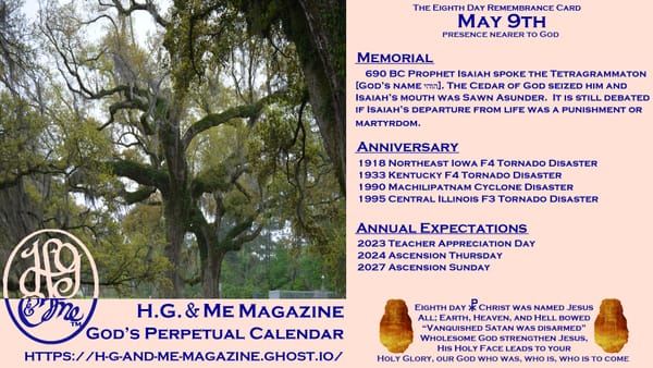 May 9th